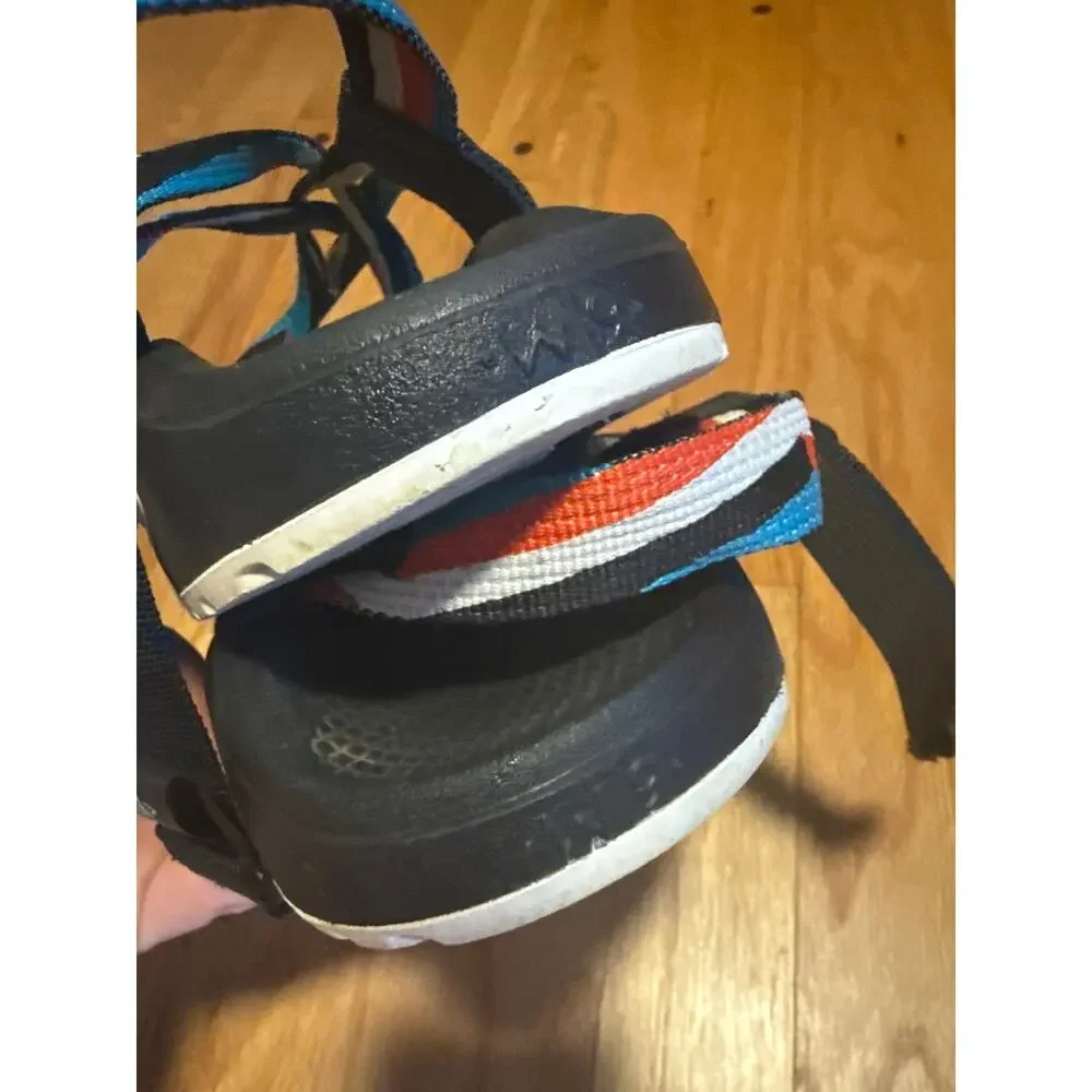 Chaco Z/1 Classic Sport Sandals Blue Webbing Women’s Size 9